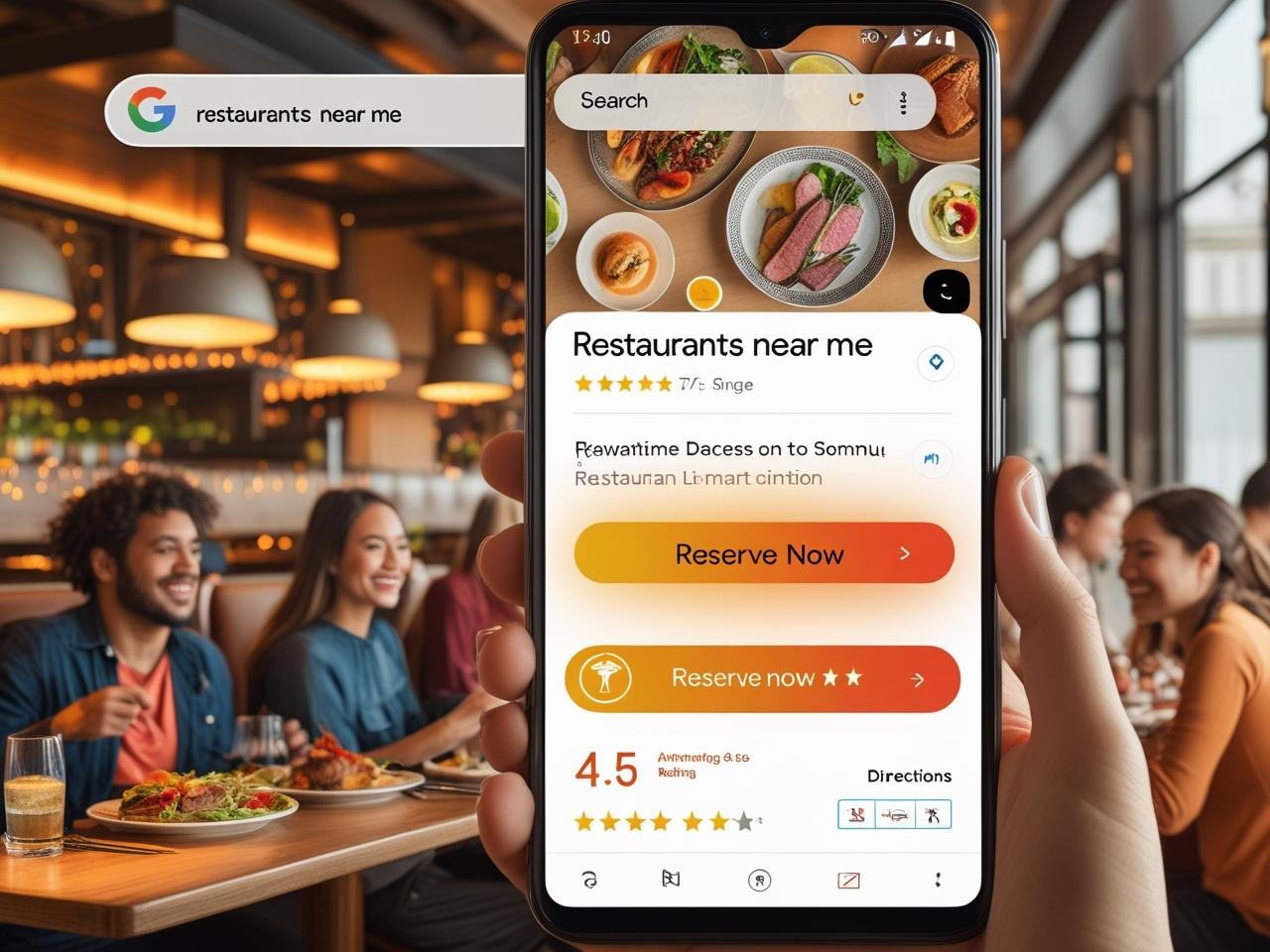Turn Google searches into table reservations with one-click
