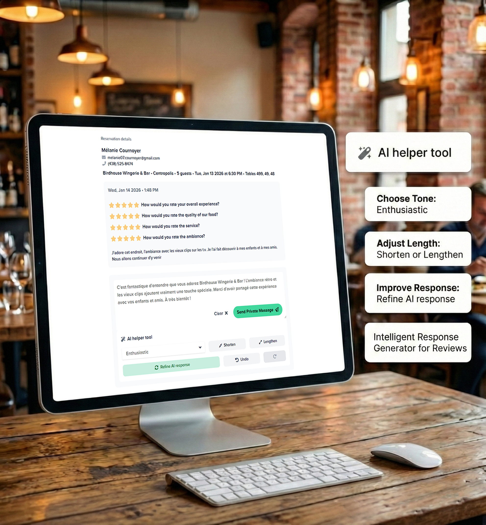 Libro SideKickAI - Review Management